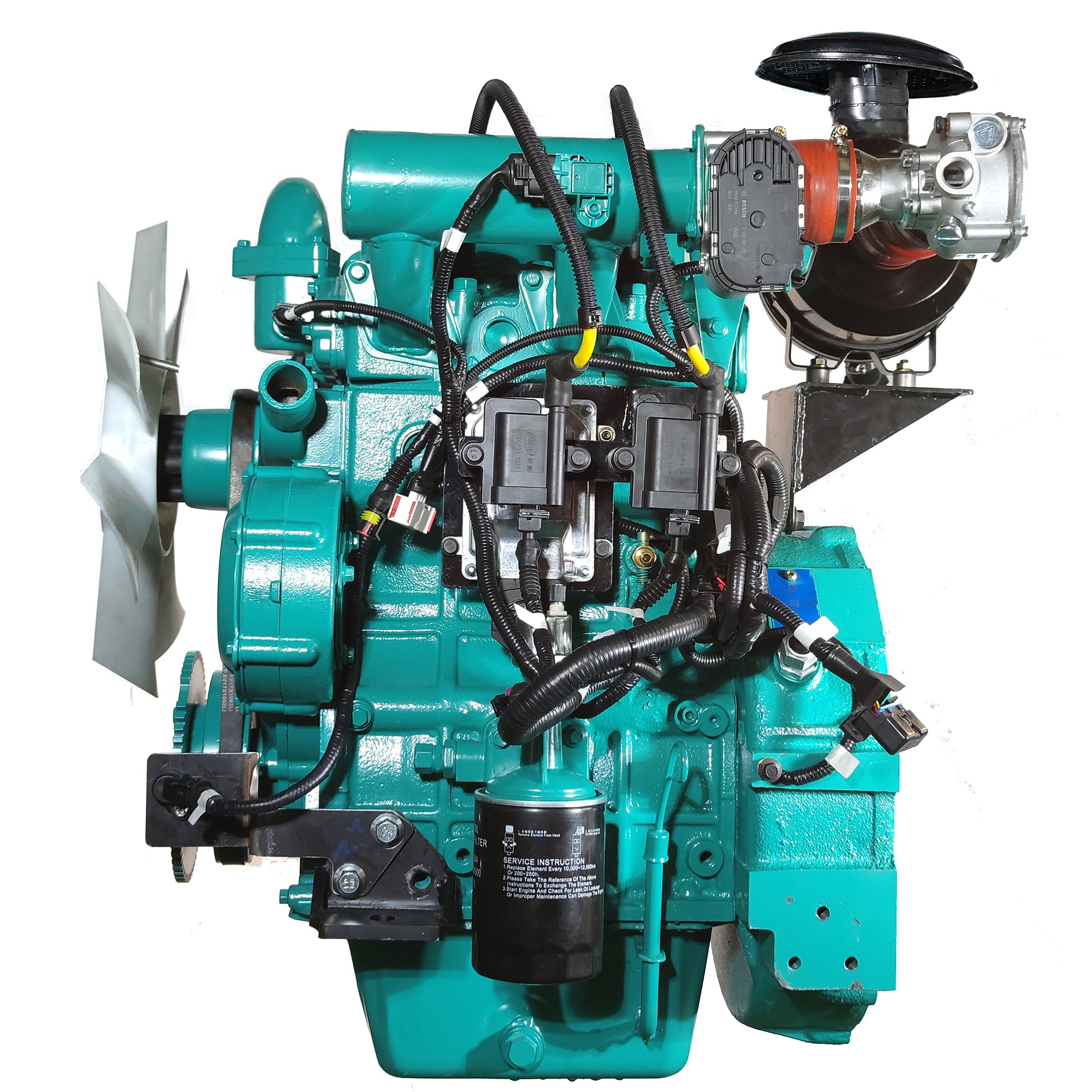 Portable Home Power Engine 15kw 12kw LNG Syngas Power Generation Engine Natural Gas for Generator and Water Pump Set